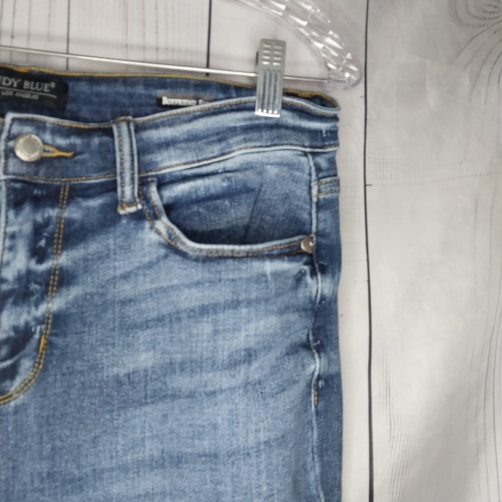 Judy Blue Boyfriend Fit Women's Denim Jeans - Picture 5 of 9